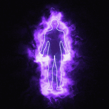 Purple fire